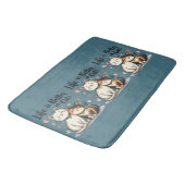 猫が可愛い猫の美意識で生きる バスマット (アングル)