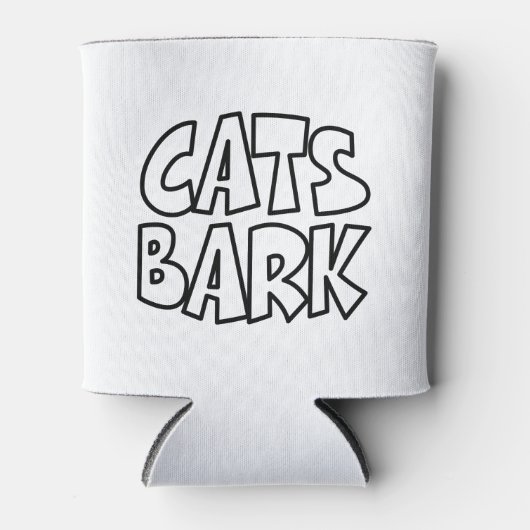 猫が吠える 缶クーラー (正面)