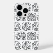 猫が吠える Case-Mate iPhoneケース (裏面)