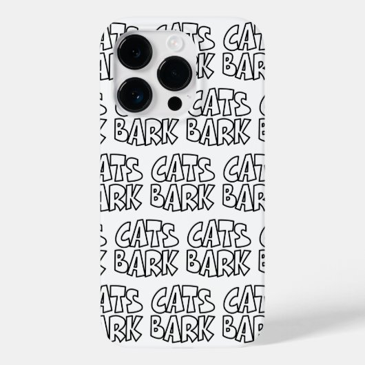 猫が吠える Case-Mate iPhoneケース (裏面)
