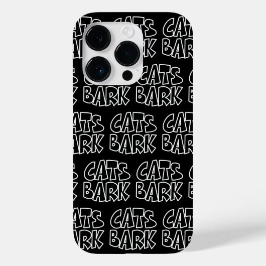 猫が吠える Case-Mate iPhoneケース (裏面)