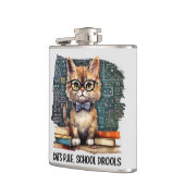 猫が多い学校 フラスク (左)