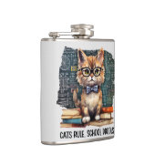 猫が多い学校 フラスク (右)