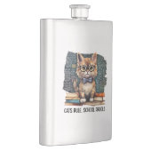 猫が多い学校 フラスク (右)