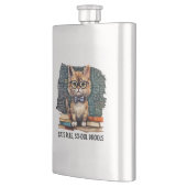 猫が多い学校 フラスク (左)