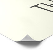 猫が多い – 諺 ポスター (角)