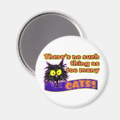 猫が多すぎる マグネット (正面/裏面)