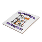 猫が多過ぎるなんて! タイル (側面)