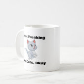 猫が大好きだからキャットコーヒーマグ コーヒーマグカップ (正面左)
