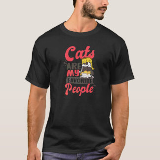 猫が大好きな人へ 猫バカ飼い主 Tシャツ