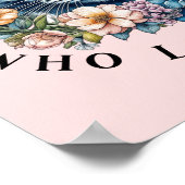 猫が大好きな女の子 ポスター (角)