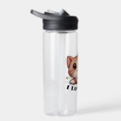 猫が大好きな超かわいい子猫 ウォーターボトル (右面)