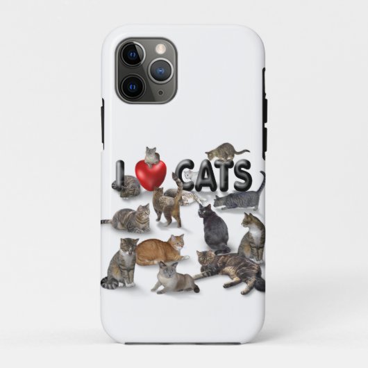 猫が大好き😻電話ケース Case-Mate iPhoneケース (裏面)
