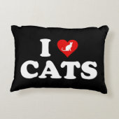 猫が大好き アクセントクッション (裏面)