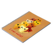 猫が大好き ノートブック (左側)