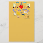 猫が大好き 便箋 (正面)