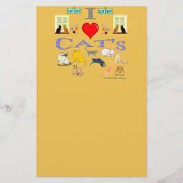 猫が大好き 便箋