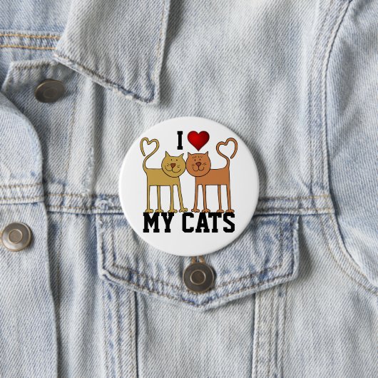 猫が大好き 缶バッジ (インサイチュ)