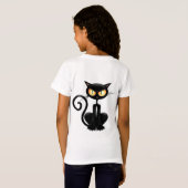 猫が大好き Tシャツ (裏面フル)