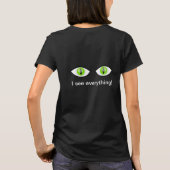 猫が大好き Tシャツ (裏面)