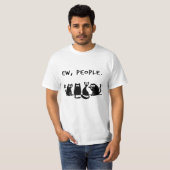 猫が好きすぎて嫌になる 黒猫Tシャツ Tシャツ (正面フル)