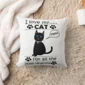 猫が好き子猫 クッション (ブランケット)