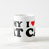 猫が好き コーヒーマグカップ (中央)