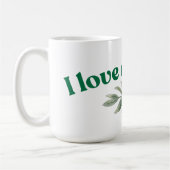 猫が好き コーヒーマグカップ (左)