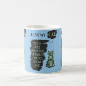 猫が好き コーヒーマグカップ (中央)