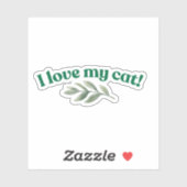 猫が好き シール (シート)