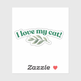 猫が好き シール