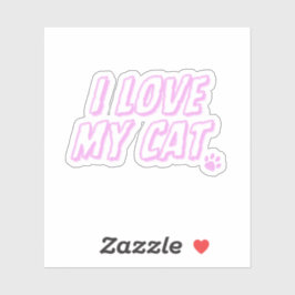 猫が好き シール