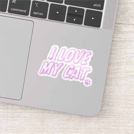 猫が好き シール (詳細)