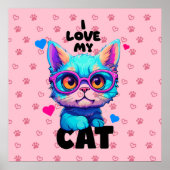 猫が好き ポスター (正面)