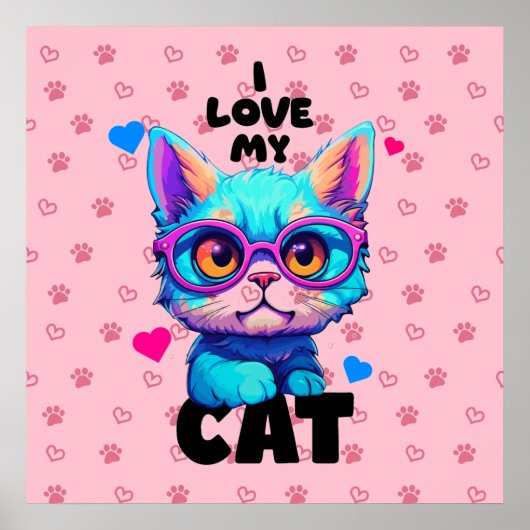 猫が好き ポスター (正面)