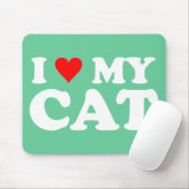猫が好き マウスパッド (マウス)