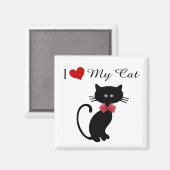 猫が好き マグネット (正面/裏面)