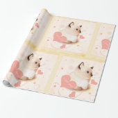 猫が好き ラッピングペーパー (アンロールド)