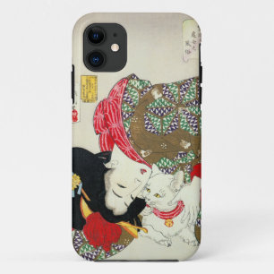 猫が好き、芳年I愛猫、Yoshitoshi、Ukiyo-e iPhone 11 ケース