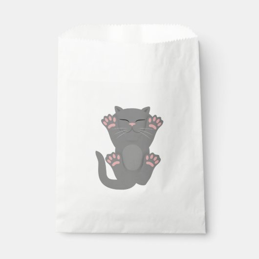 猫が寝る フェイバーバッグ (正面)