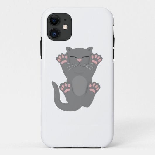 猫が寝る Case-Mate iPhoneケース (裏面)