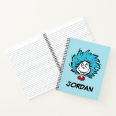 猫が帽子を被る一つ二つカスタム- Thing ノートブック (内部)