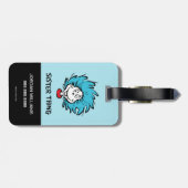 猫が帽子を被る1つ2つ – 姉妹 ラゲッジタグ (裏面横)