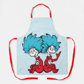 猫が帽子を被る エプロン (正面)