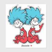 猫が帽子を被る シール (シート)