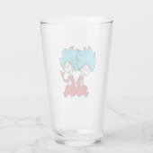 猫が帽子を被る タンブラーグラス (裏面)