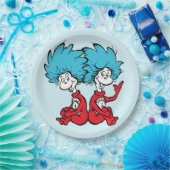 猫が帽子を被る ペーパープレート (パーティー)