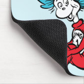 猫が帽子を被る マウスパッド (コーナー)