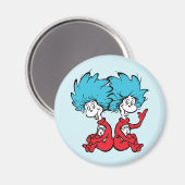 猫が帽子を被る マグネット (正面/裏面)