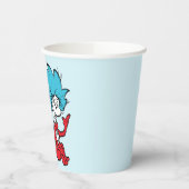 猫が帽子を被る 紙コップ (左)